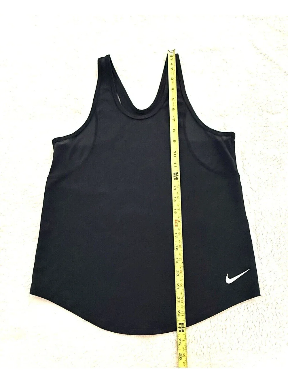 Nike Women’s 10K Jacquard Dri-FIT Running Tank Top Black Size M 891168-010
